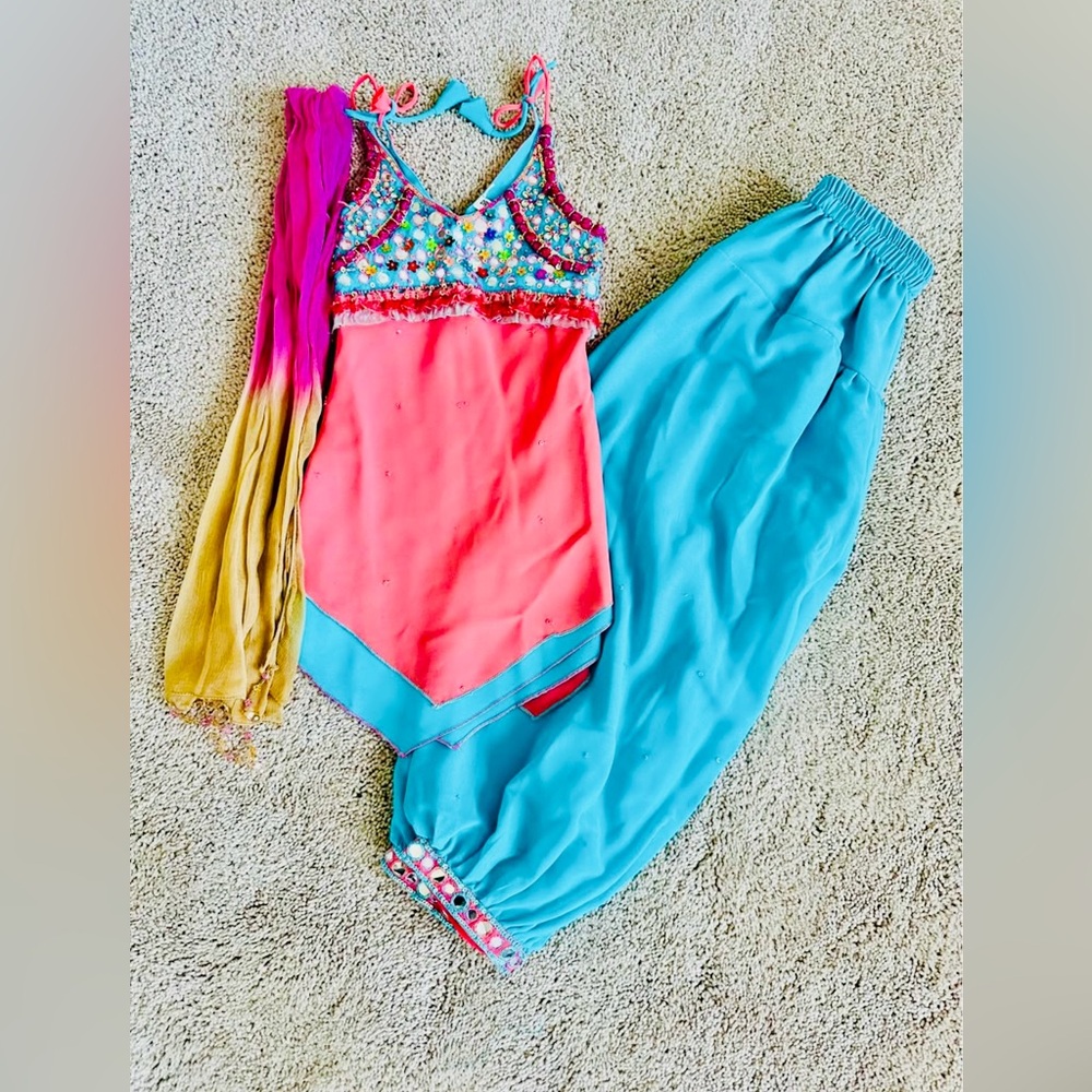 Vibrant Kids Indian Outfit